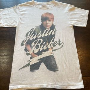 Justin Bieber 2010 My World Tour Shirt